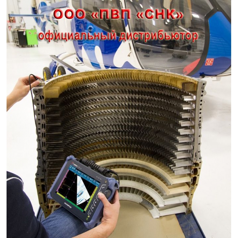 Ультразвуковой дефектоскоп на фазированных решетках антеннах Olympus OmniScan SX в Челябинске - фото 1